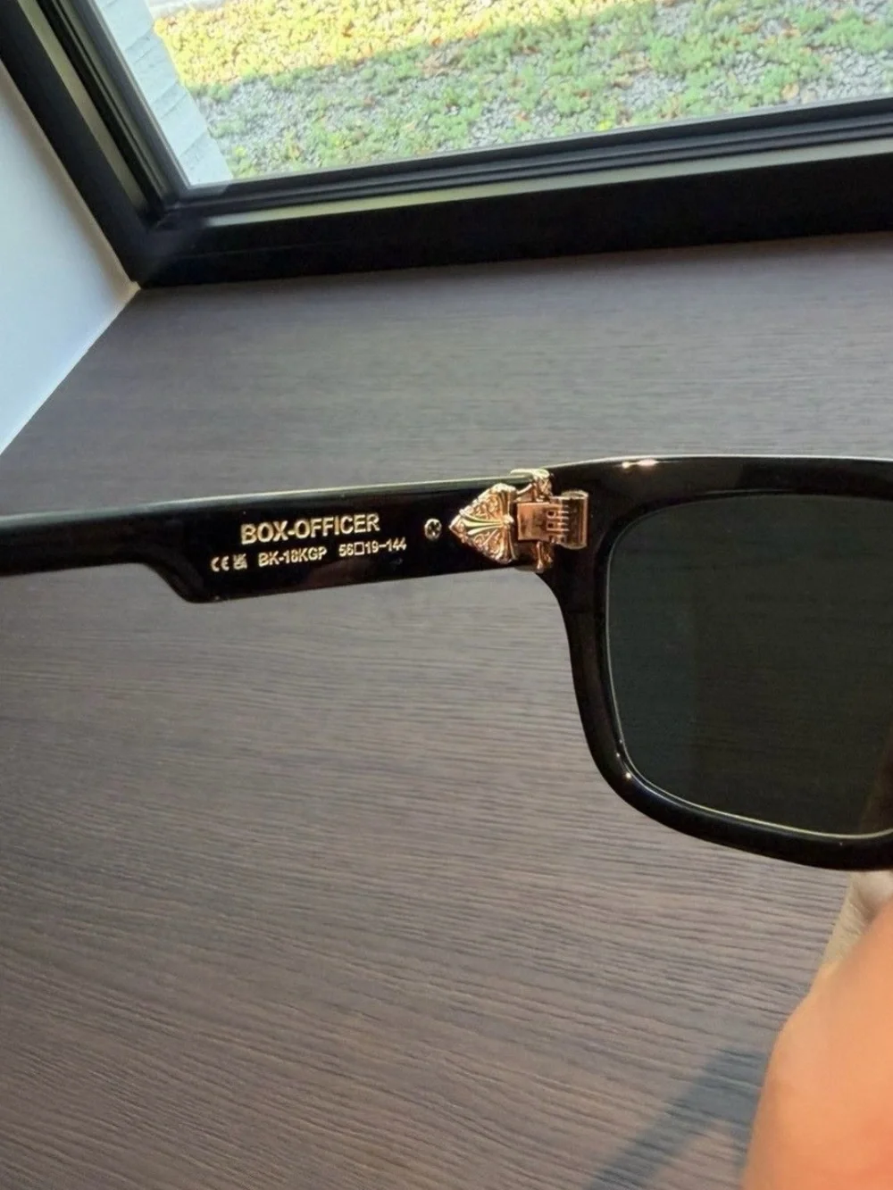 Box-officer Chrome hearts sunglasses exclusive frames